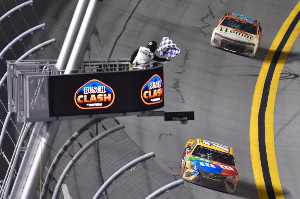 Kyle Busch Kicks Off Season with Busch Clash Victory