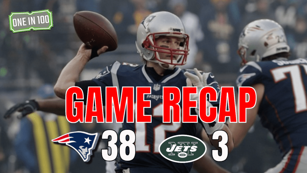 Tom Brady Regains Top Form As Patriots Fly Over Jets 38-3 to Lock Up First-Round Bye