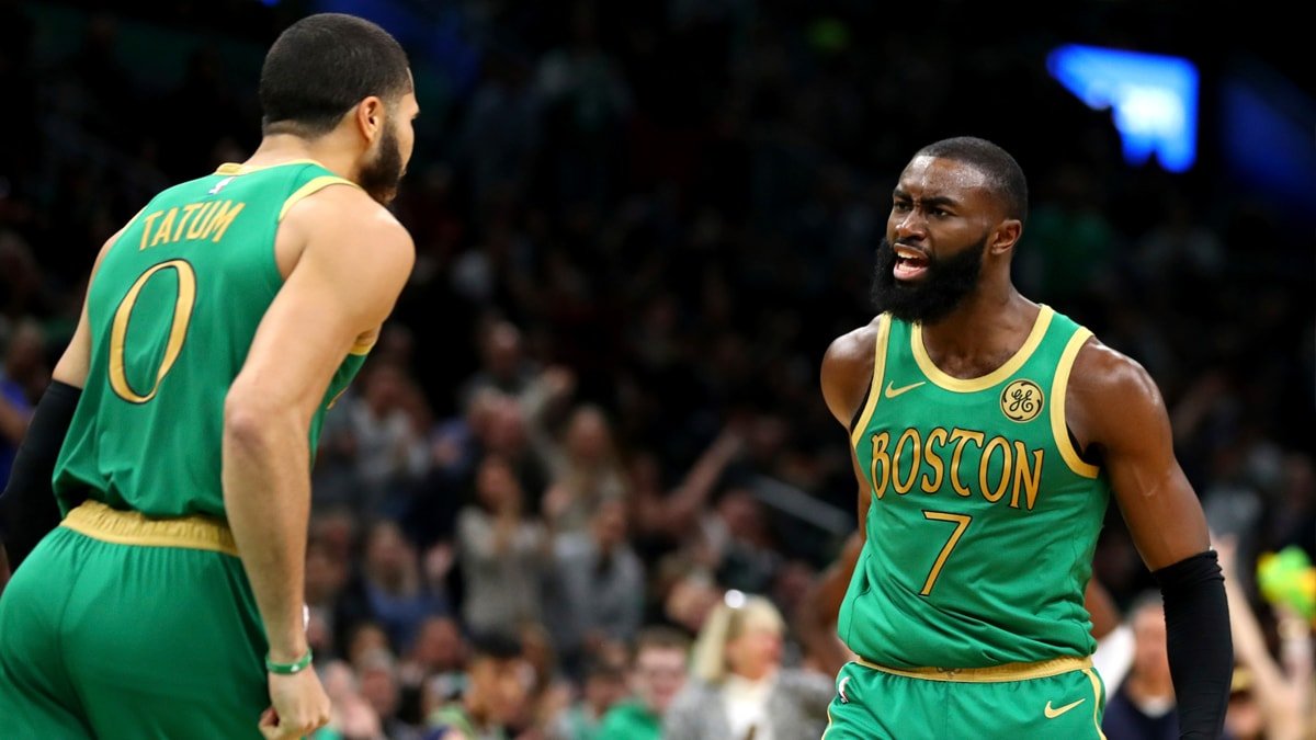 Celtics' Jayson Tatum, Jaylen Brown dominate NBA All-Star Game