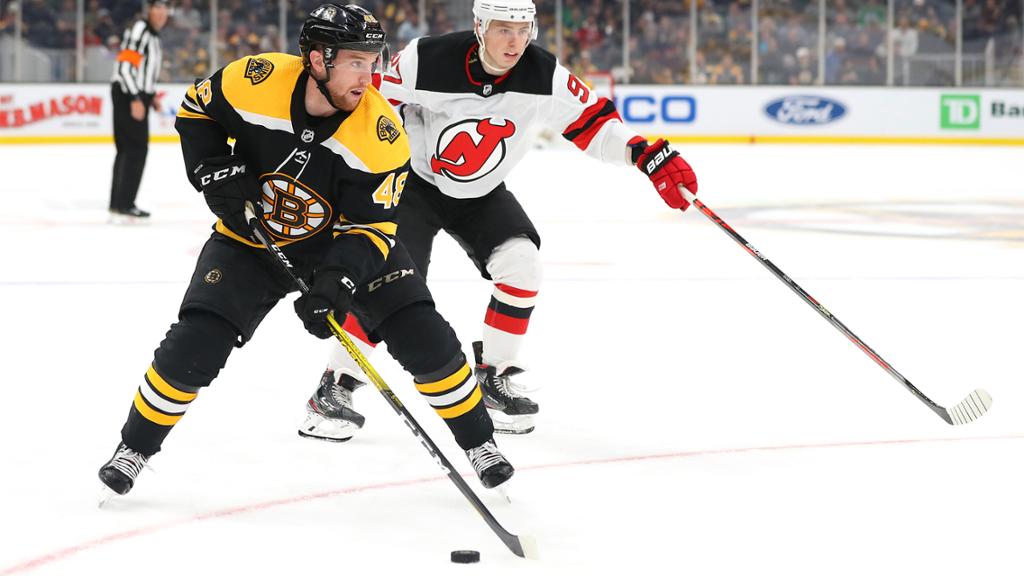 Boston Bruins get back on track, bludgeon New Jersey Devils, 8-1 