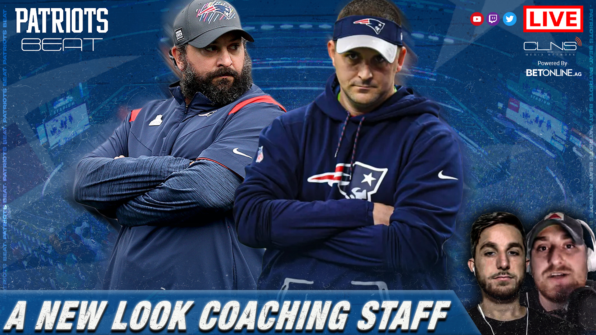 Patriots Assistant Coaches Takeaways & Defensive Roster Reset - CLNS Media
