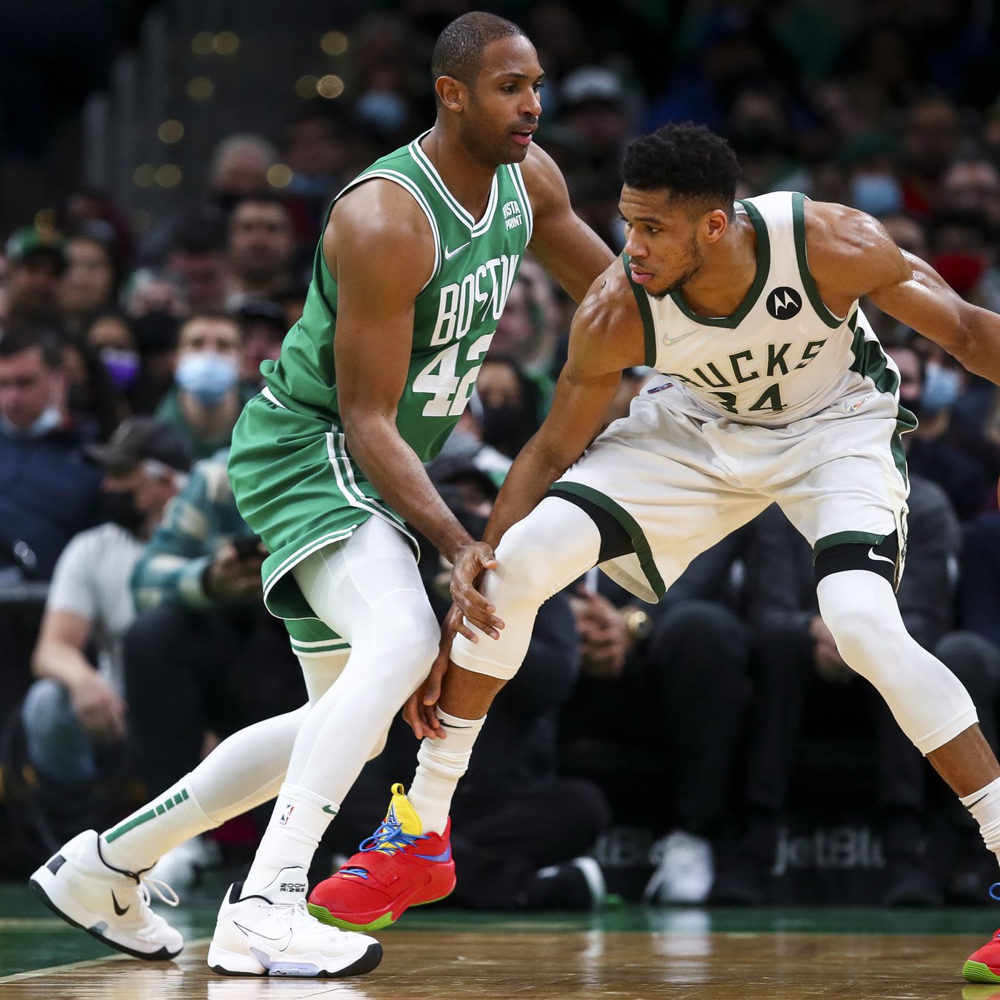 Giannis Antetokounmpo praises Al Horford despite Game 4