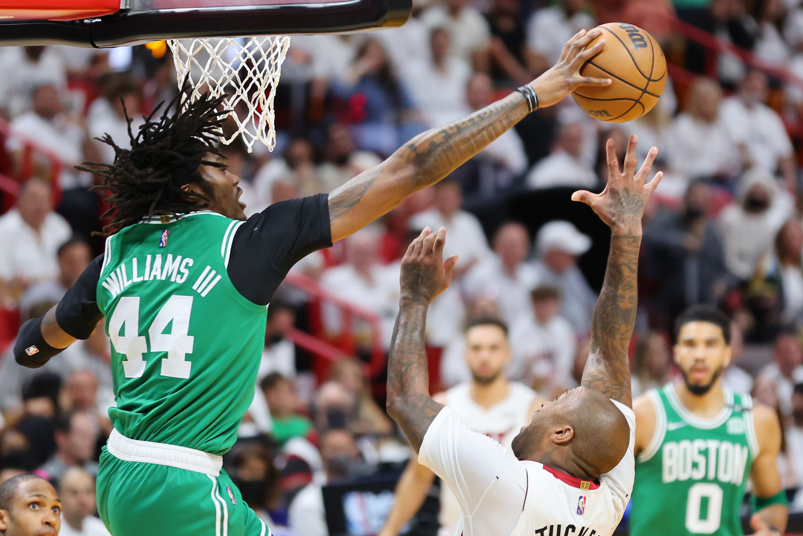 Celtics finally halted at home