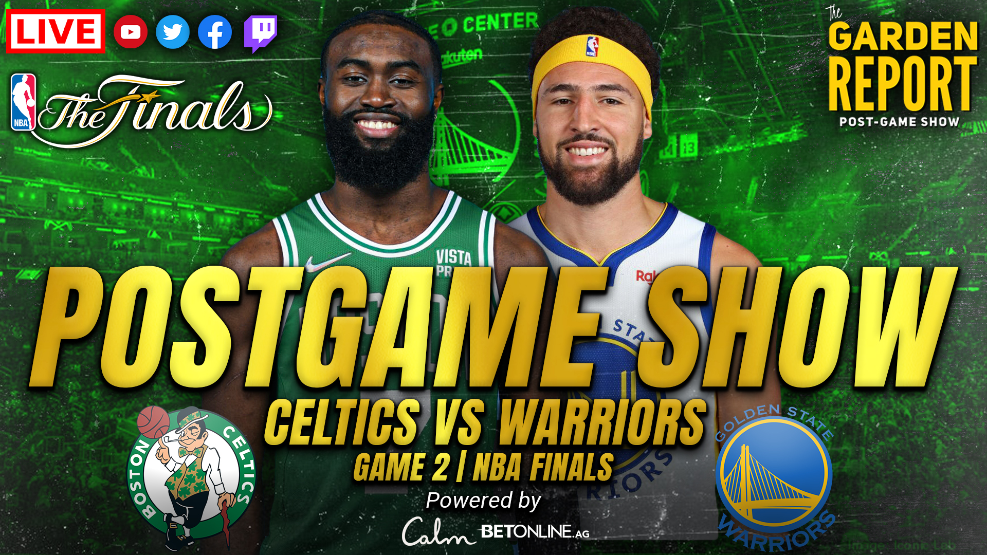 Celtics Stumble, Warriors Take Game 2 in 10788 Blowout CLNS Media