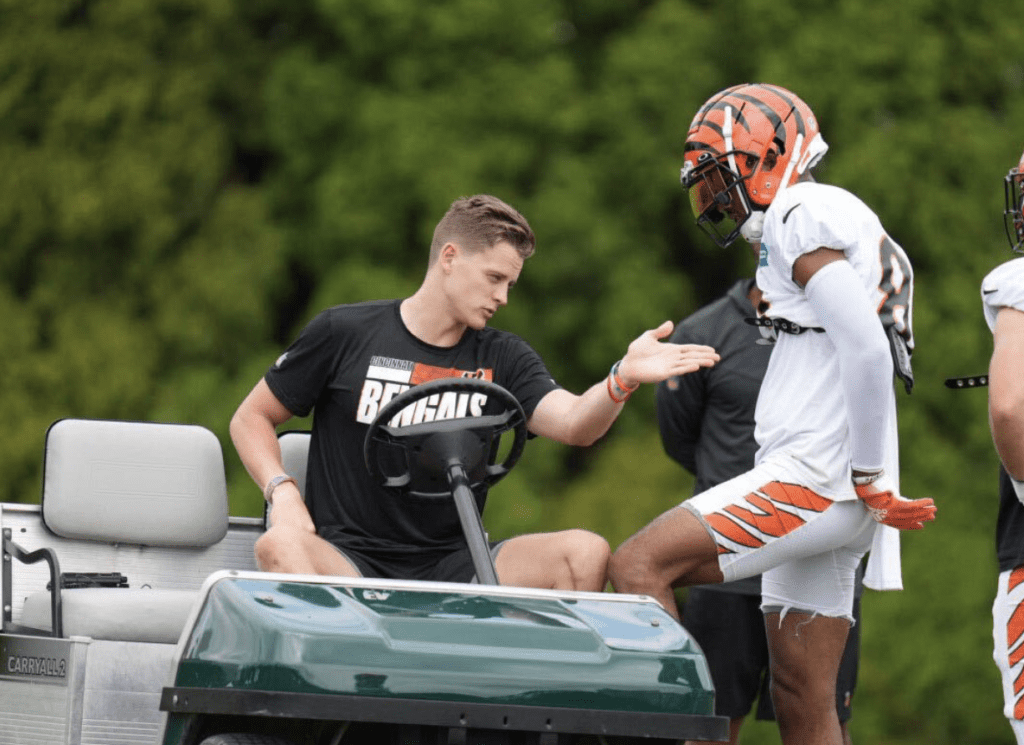 Bengals Camp Notes Day 9: Celebrity Time and Joe Burrow Shows More Good Signs