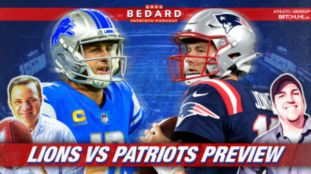 Do you want Mac Jones Rushing Back? Patriots vs Lions Preview | Greg Bedard Patriots Podcast