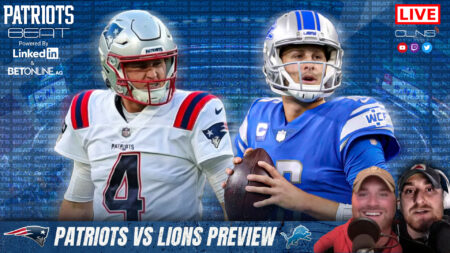 Previewing Patriots vs Lions + Q&A