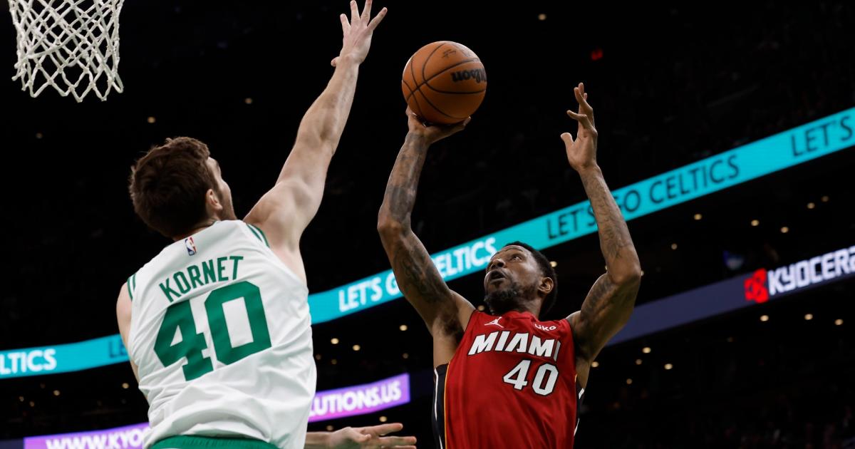 For Celtics' Luke Kornet, contesting 3s from the paint has method