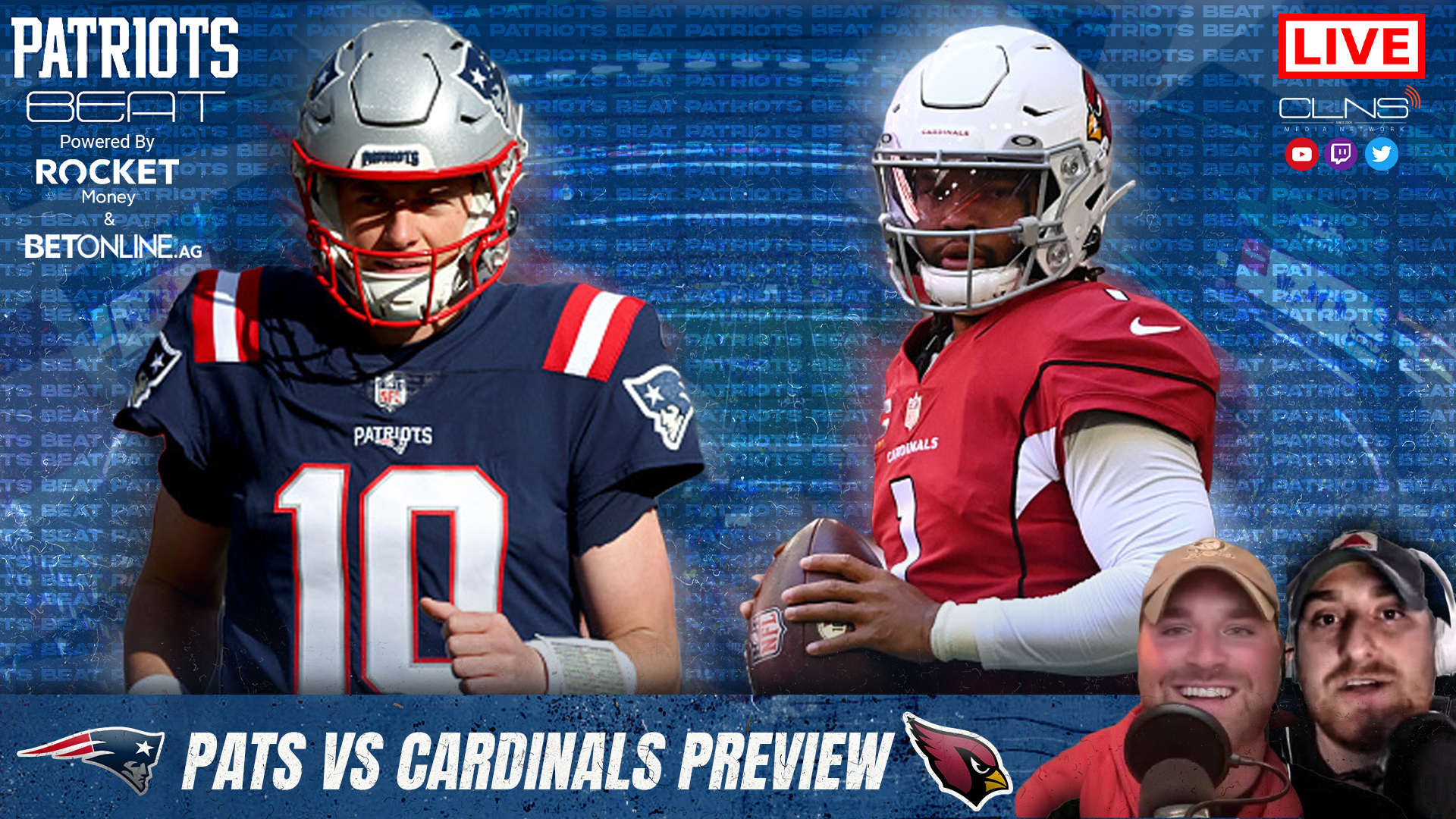Previewing Patriots vs Cardinals CLNS Media