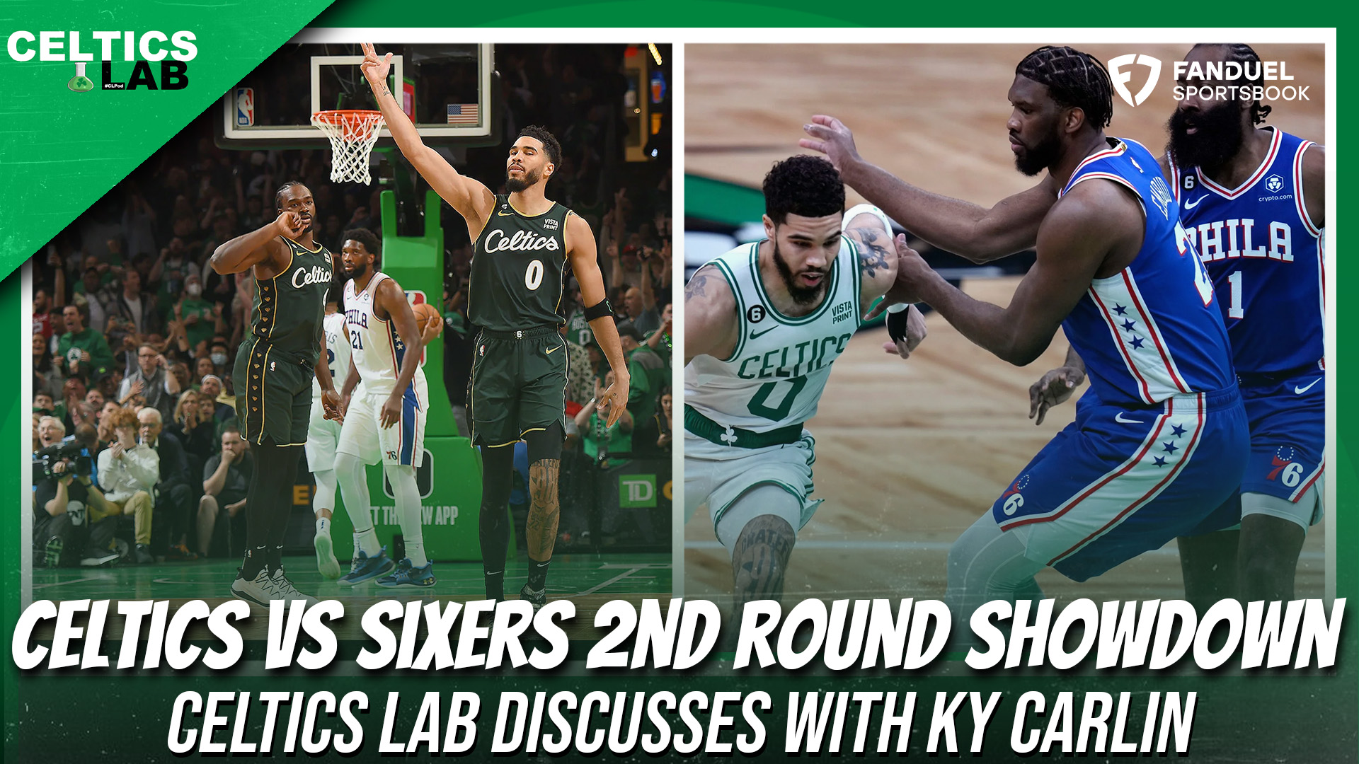 Celtics vs 76ers Preview with Ky Carlin Celtics Lab CLNS Media