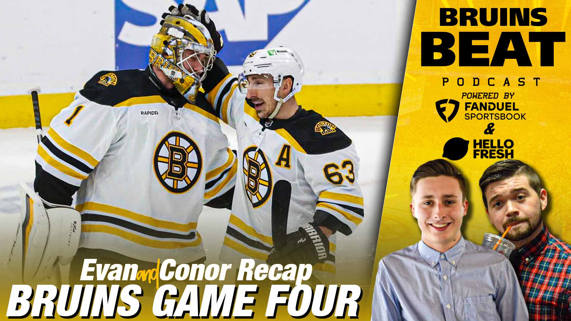 Play 'Predict The Game' During Bruins-Panthers To Win Signed Brad