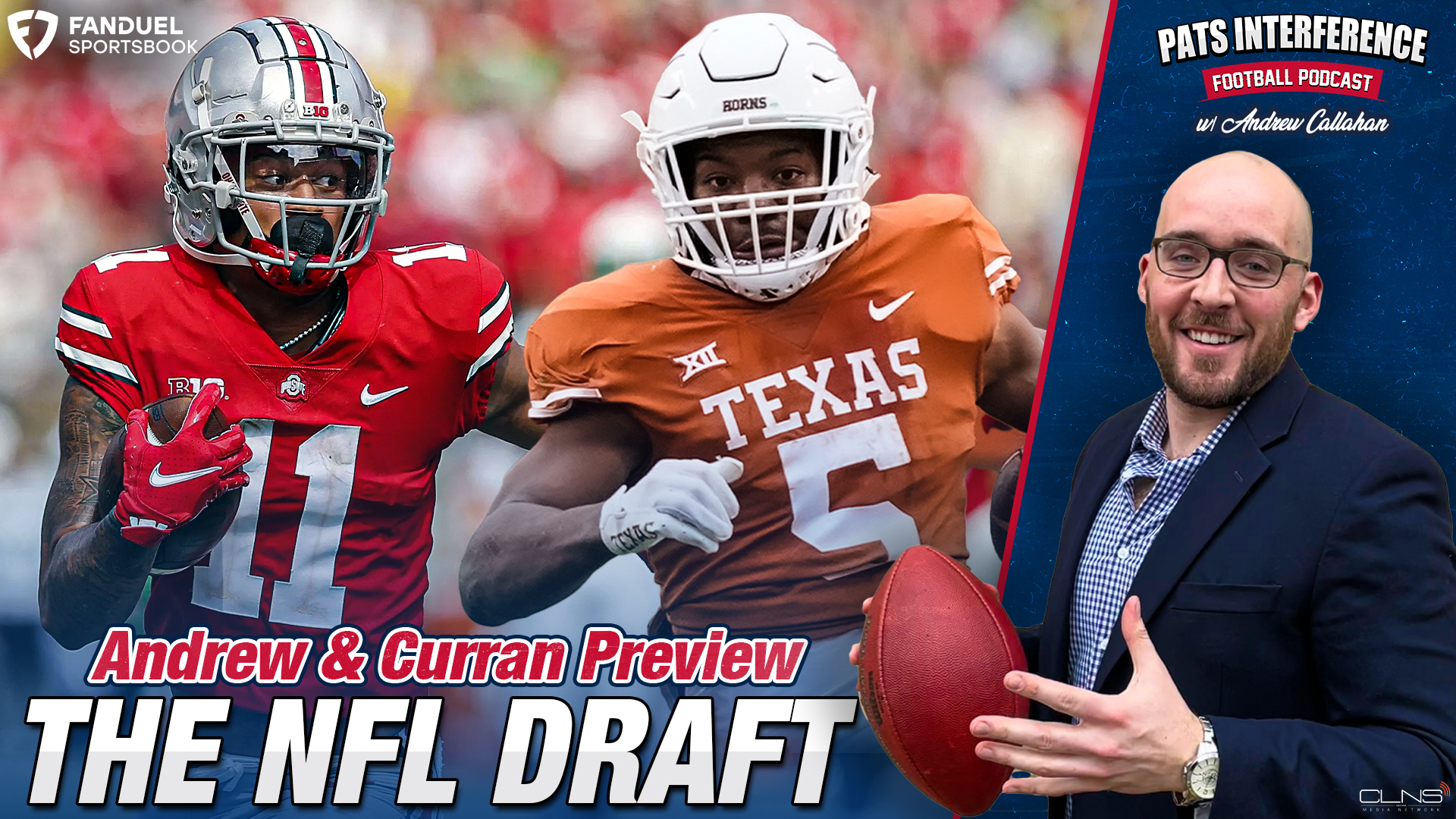Patriots 7Round Mock Draft and draft preview w/ Tom Curran CLNS Media