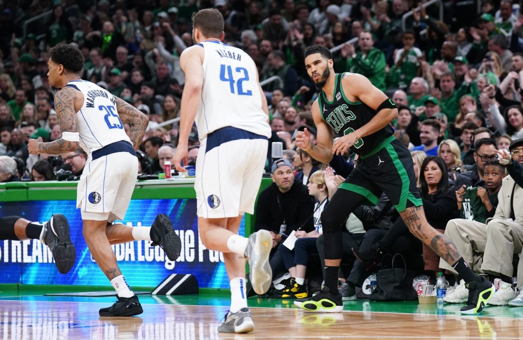 Jayson Tatum Heats Up and Xavier Tillman Debuts as Celtics Down Mavericks