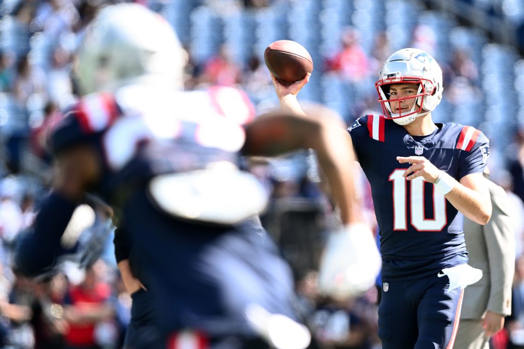 Patriots reportedly set to start rookie QB Drake Maye vs. Texans on Sunday