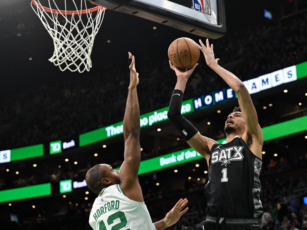 Victor Wembanyama Dazzles but a Step Behind Jayson Tatum in Celtics Win