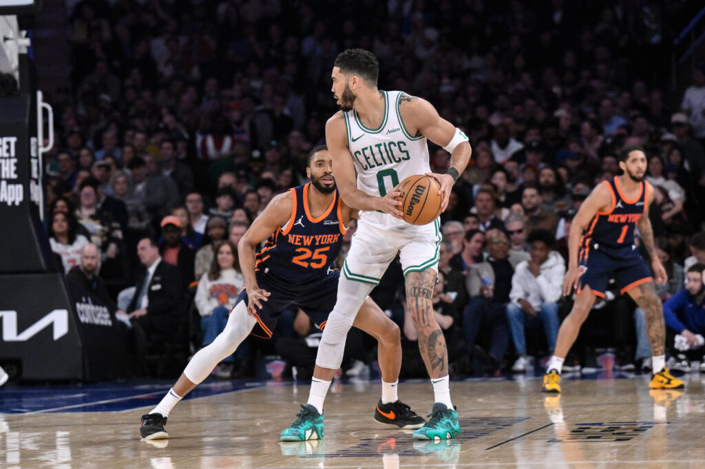 Celtics Draw Knicks Stressing That Regular Season Sweep Doesn’t Matter